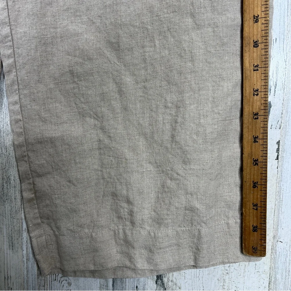 Tommy Bahama 100% Linen Pants Women's Size XL Pull-on Light Academia Lagenlook